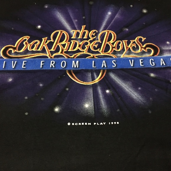 Vintage Oak Ridge Boys Las Vegas 1998 TShirt XL - Picture 4 of 7